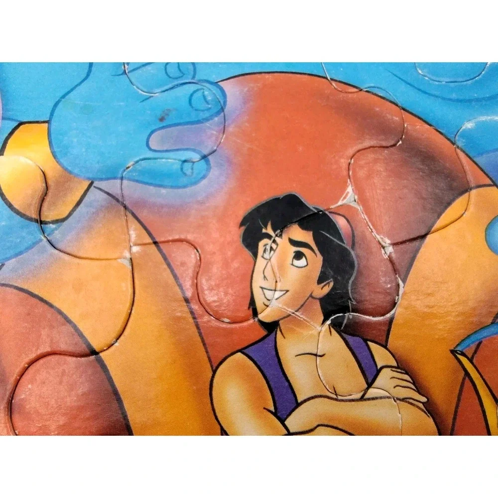 ALADDIN Walt Disney's PUZZLE VTG Golden Kids Collect Rare SEE B59.1ES1138‎